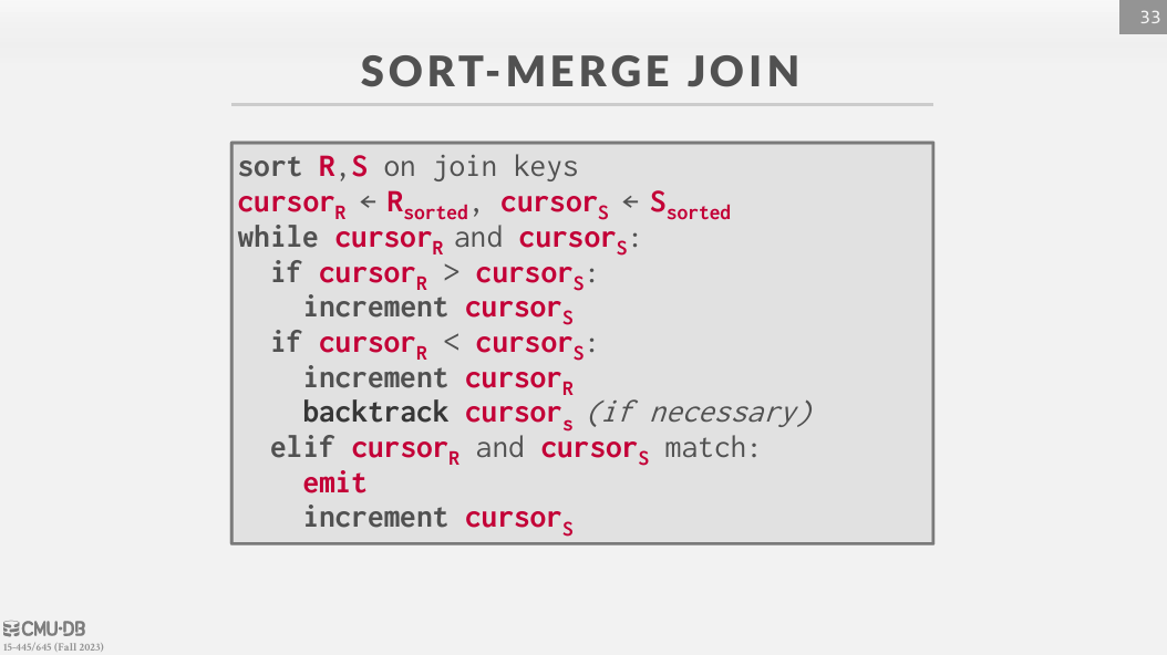 Sort-Merge Join